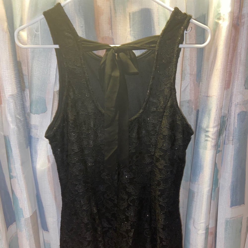black formal dress